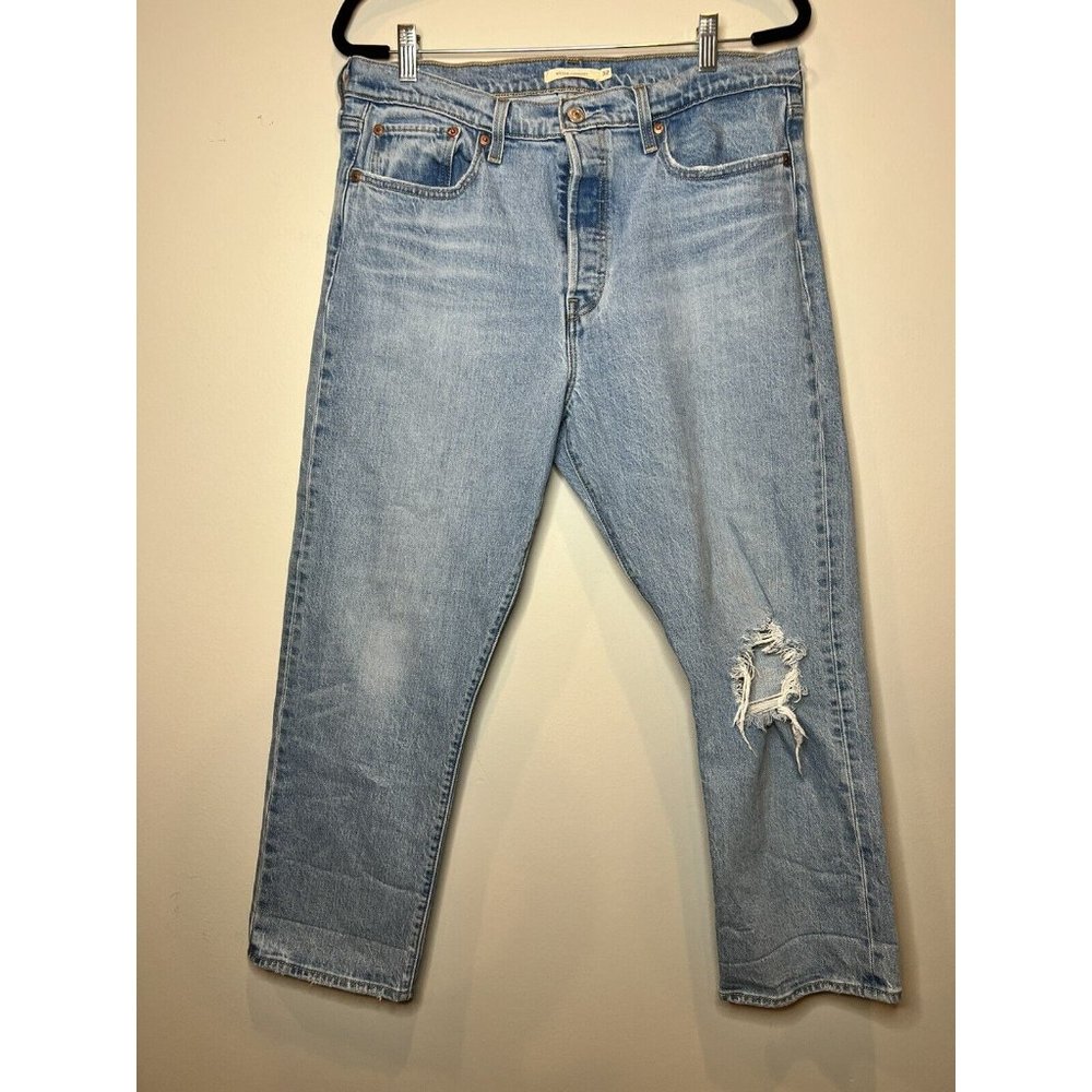 Levi's Big E High Rise Wedgie Straight Leg Red Tab Jeans W32 x L26
